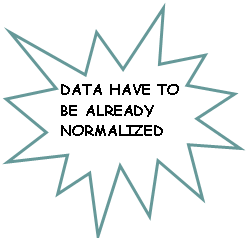 Esplosione 1: DATA HAVE TO BE ALREADY NORMALIZED